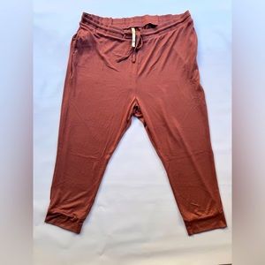 Soft knit jogger pants